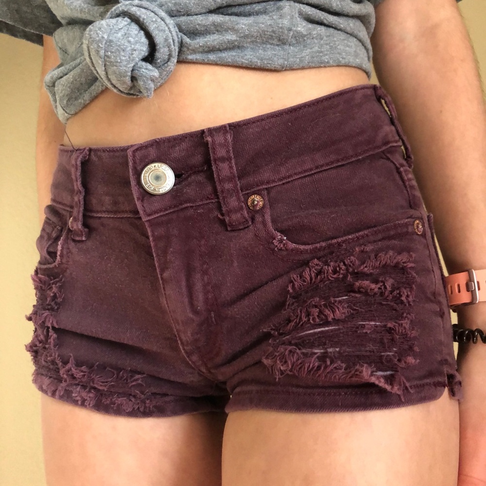 American Eagle Shortie Shorts